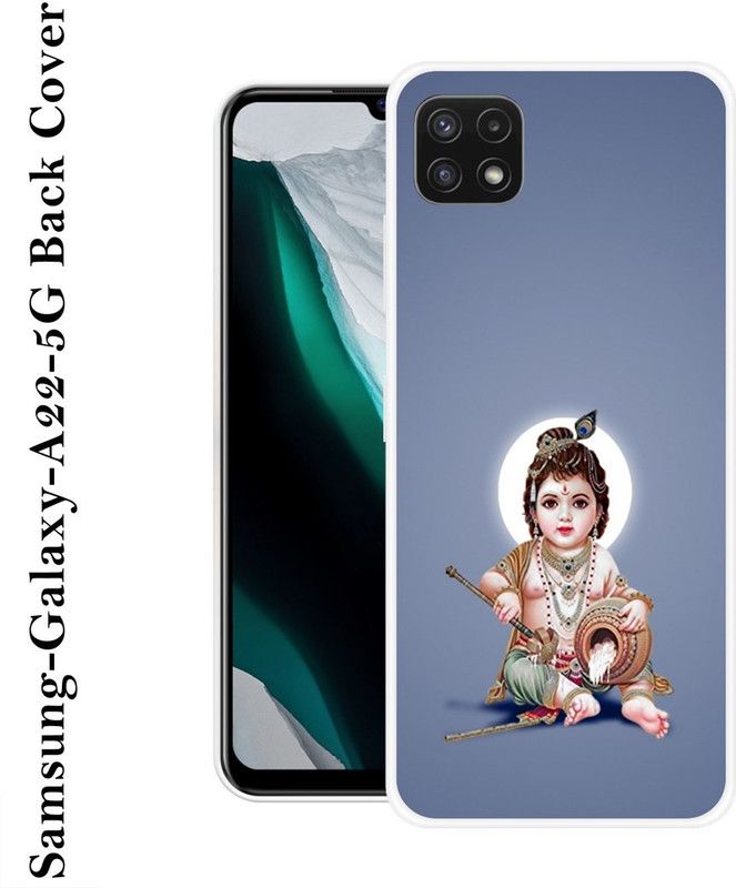 SHREE BALAJI Back Cover for Samsung Galaxy A22 5G, Samsung Galaxy F42 5G  (Multicolor, Grip Case, Silicon)