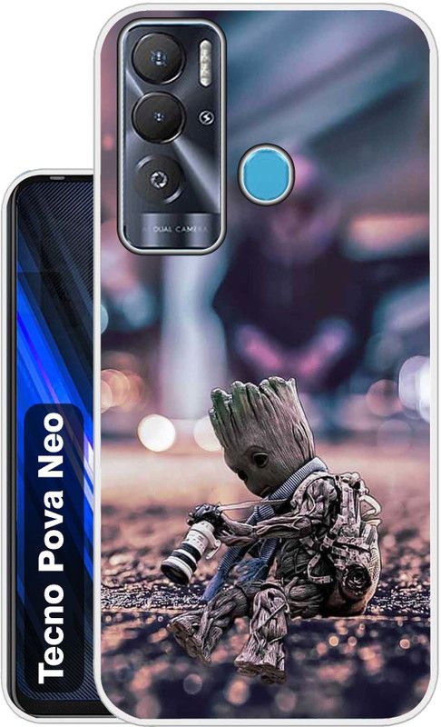 Flipkart SmartBuy Back Cover for Tecno POVA Neo  (Multicolor, Dual Protection, Silicon, Pack of: 1)