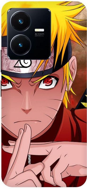 URCHIN Back Cover for Vivo Y22S Naruto-Naruto-Cover-Itachi-Kakashi-Anime-216117  (Multicolor, Shock Proof, Pack of: 1)