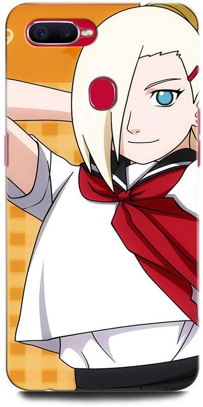 INTELLIZE Back Cover for OPPO F9 Pro CPH1823INO YAMANAKA, ANIME, GIRL, CUTE, CARTTON  (Multicolor, Hard Case, Pack of: 1)