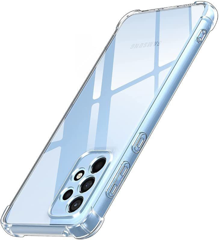 DSCASE Back Cover for Samsung Galaxy A53 5G  (Transparent, Shock Proof, Silicon, Pack of: 1)