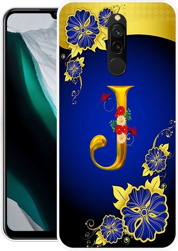 DESILOVE Back Cover for Redmi 8  (Multicolor, Grip Case, Silicon, Pack of: 1)