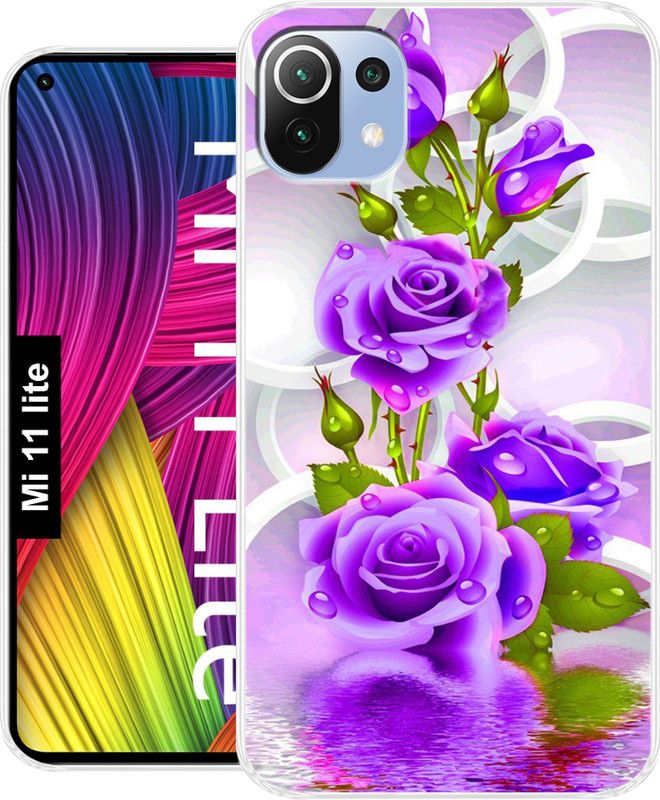 Coolcase Back Cover for Mi 11 Lite Cases & Cover  (Multicolor, Grip Case, Silicon)