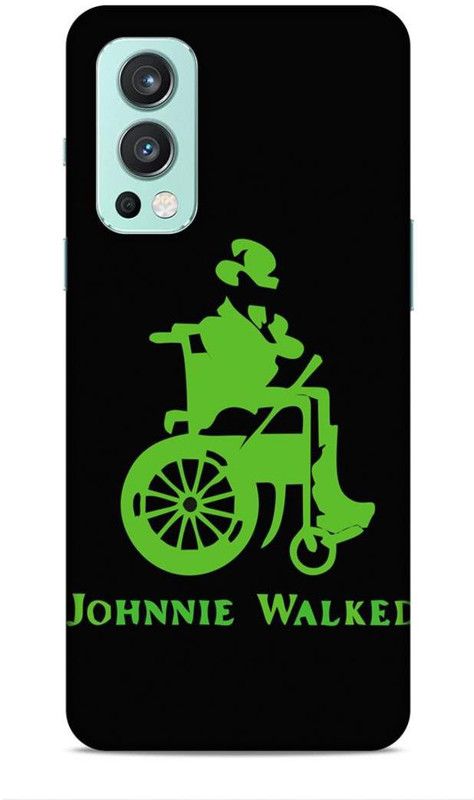 Keviv Back Cover for OnePlus Nord 2 5G  (Black, Green)