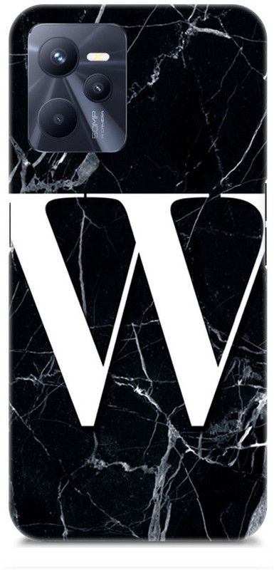 Mast Kalandar Back Cover for realme C35  (Black, White, Hard Case)