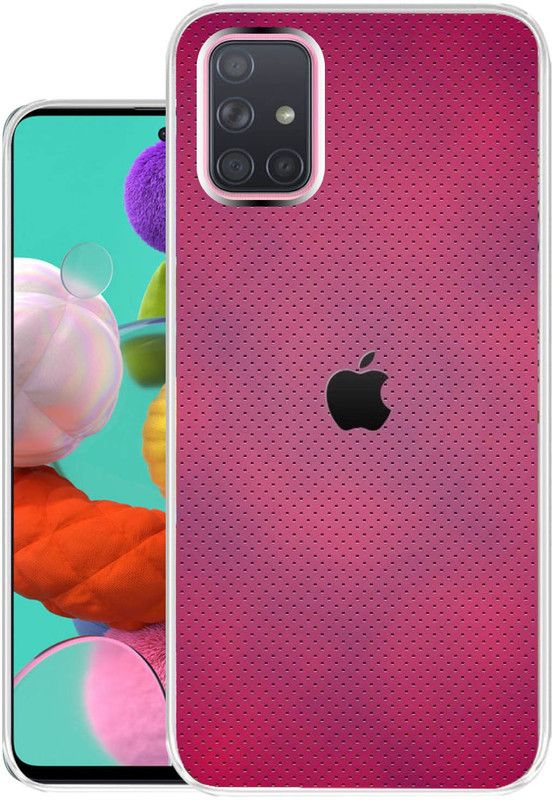Case Club Back Cover for Samsung Galaxy A71  (Pink, Grip Case, Silicon, Pack of: 1)