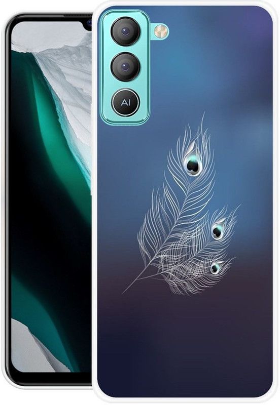 Krtagy Back Cover for Tecno Pop 5 pro, Tecno Pop 5 Lite  (Multicolor, Dual Protection, Silicon, Pack of: 355)