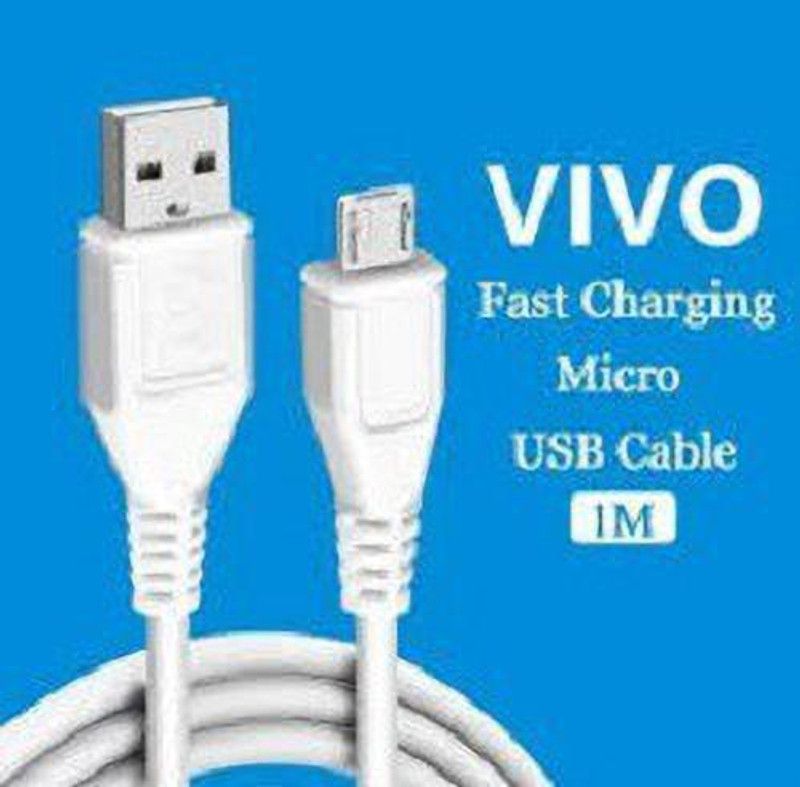 ORAIMO Micro USB Cable 3 A 1.2 m VIVO HIGH SPEED DATA CABLE AND FAST CHARGING SPEED DATA CABLE  (Compatible with MOBILE, White, One Cable)