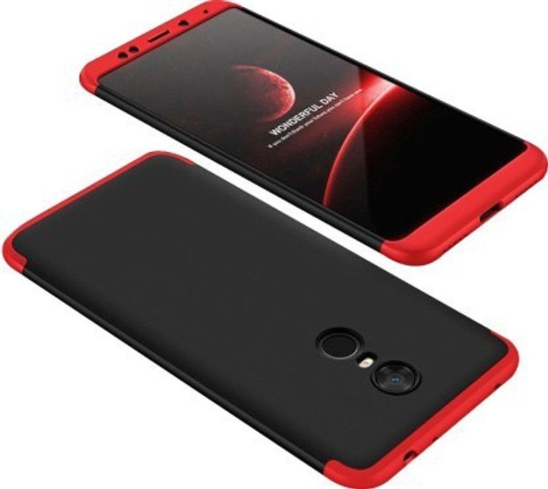IM Retail Front & Back Case for Mi Redmi Note 5  (Red, Dual Protection, Pack of: 1)