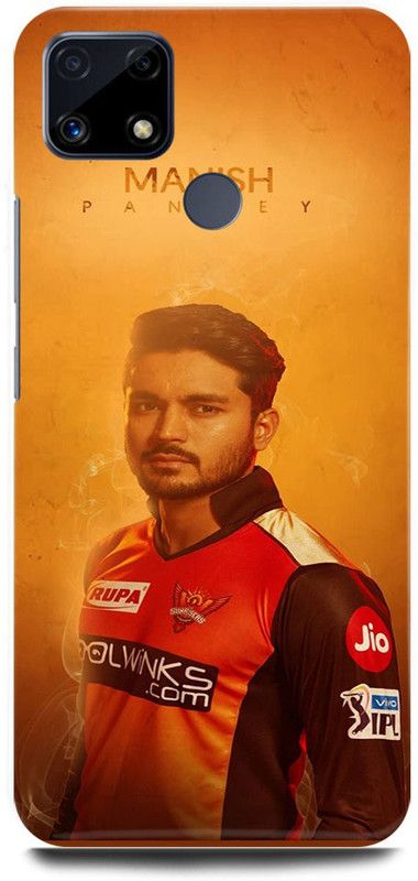 FRONK Back Cover for Realme C25s, RMX3197, MANISH, PANDEY, INDIAN, PLAYER, SUNRISES  (Orange, Hard Case, Pack of: 1)