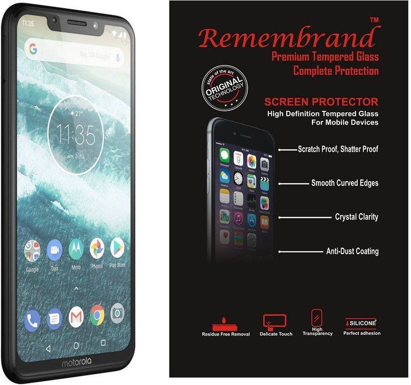 Remembrand Impossible Screen Guard for Motorola One Power  (Pack of 1)