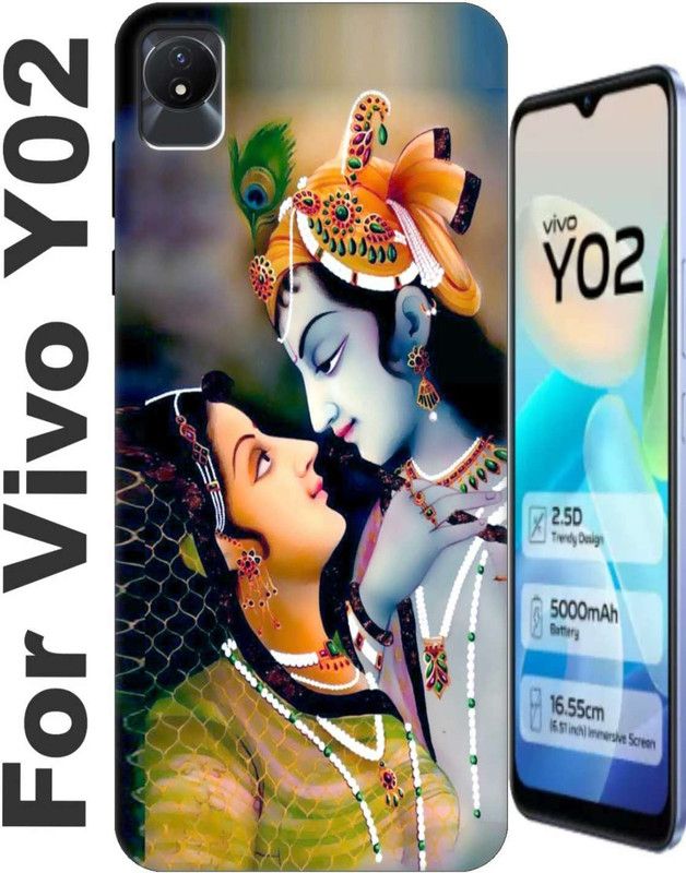 RDcon Back Cover for Vivo Y02  (Khaki, Shock Proof, Silicon, Pack of: 1)