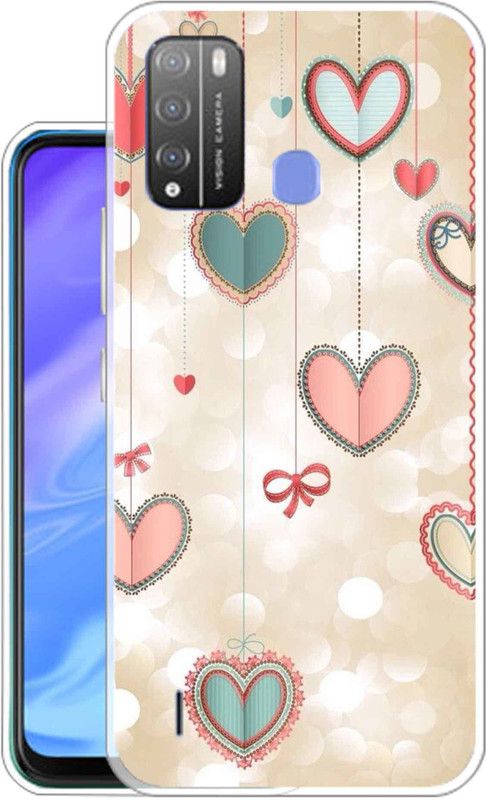 Vascase Back Cover for Itel Vision 1 Pro  (Multicolor, Dual Protection, Silicon, Pack of: 1)