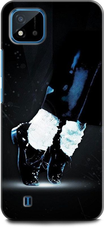 INDICRAFT Back Cover for Realme C11 2021, RMX3231 MICHAEL JACKSON, DANCE, MUSIC, SHOES, SINGER, MJ  (Multicolor, Dual Protection, Pack of: 1)