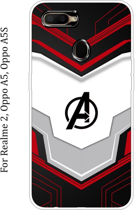 BeauCase Back Cover for OPPO A5s, OPPO A5, Realme 2  (Multicolor, Grip Case, Silicon, Pack of: 1)