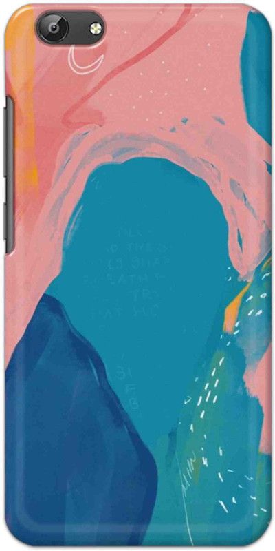 NDCOM Back Cover for Vivo Y69 Color Pattern Art Printed  (Multicolor, Hard Case, Pack of: 1)