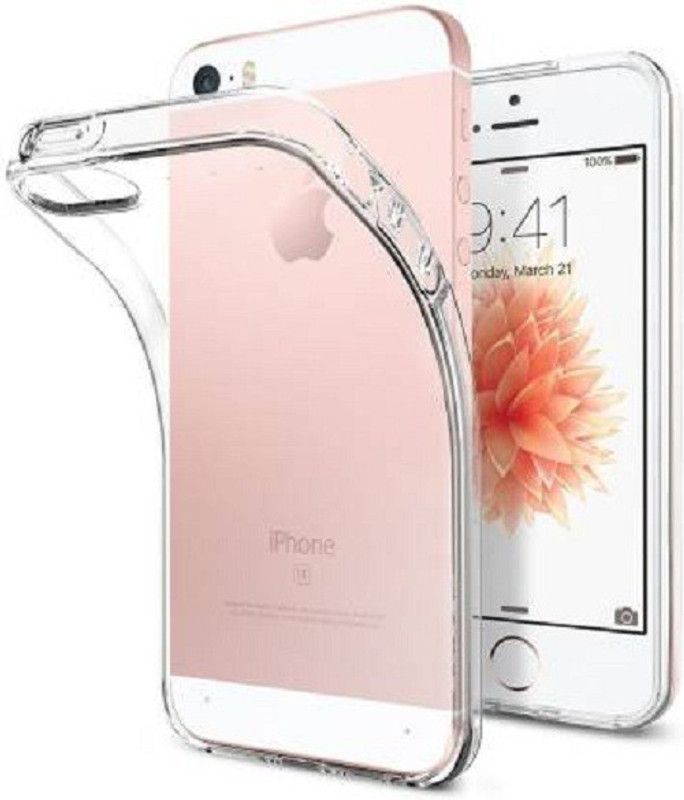 Bai and kaka Back Cover for Apple iPhone 5s  (Transparent, Shock Proof, Silicon, Pack of: 1)