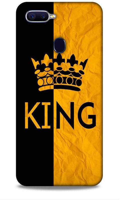 Printabulous Back Cover for Oppo F9  (Black, Yellow)