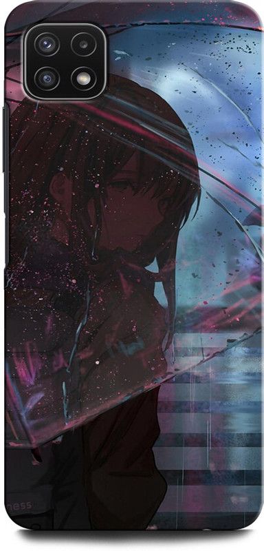 GRAFIQE Back Cover for SAMSUNG Galaxy F42 5G ANIME GIRL, CUTE GIRL, LOVE, ALONE GIRL  (Multicolor, Shock Proof, Pack of: 1)
