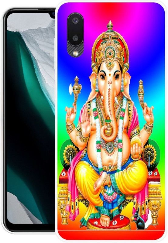 KUDI Back Cover for Samsung Galaxy M02, Samsung M02  (Multicolor, Grip Case, Silicon)