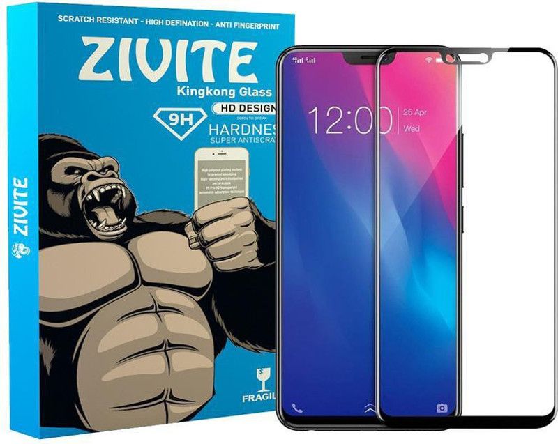 ZIVITE Edge To Edge Tempered Glass for Vivo V9 Youth  (Pack of 1)