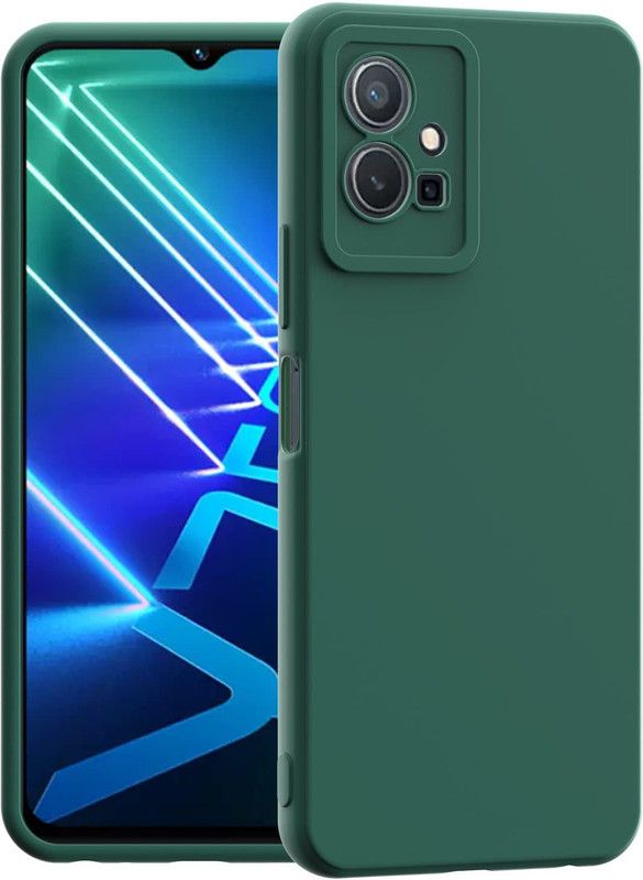 YOCOLOURS Back Cover for Samsung Galaxy A03  (Green, Grip Case, Silicon, Pack of: 1)