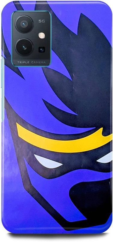 play fast Back Cover for Vivo T1 5G, V2141 NARUTO, SHIPPUDEN, ANIME, NEON  (Blue, Hard Case, Pack of: 1)