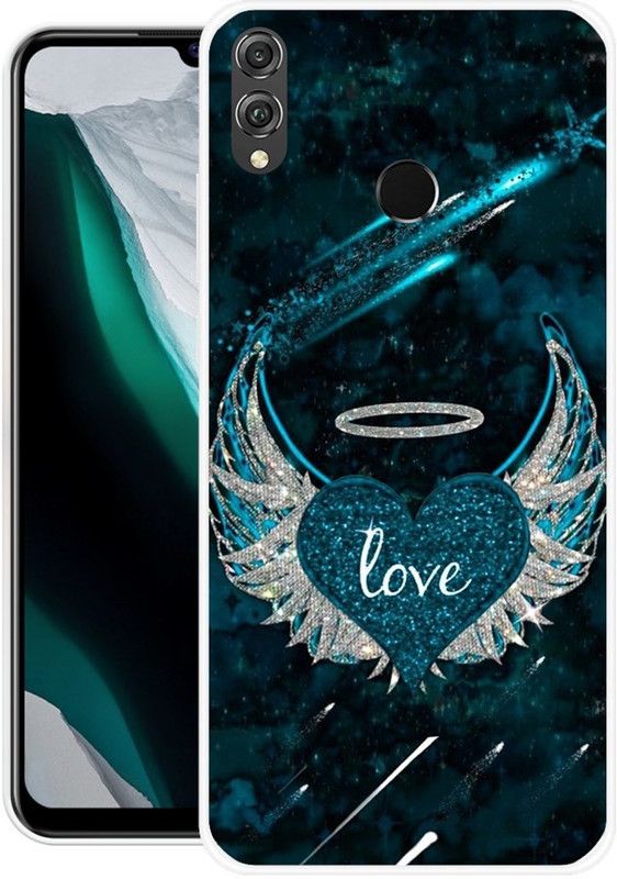 Namaste Back Cover for Honor 8X  (Multicolor, Dual Protection, Silicon, Pack of: 1)