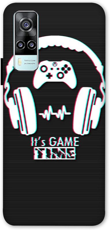 Upshot Back Cover for Vivo Y31  (Black, White, Grip Case, Silicon, Pack of: 1)