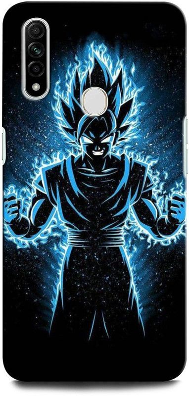 GRAFIQE Back Cover for OPPO A31 CPH2015 GOKU, DRAGONBALLZ, ANIME, SUPERSAIYAN  (Multicolor, Shock Proof, Pack of: 1)