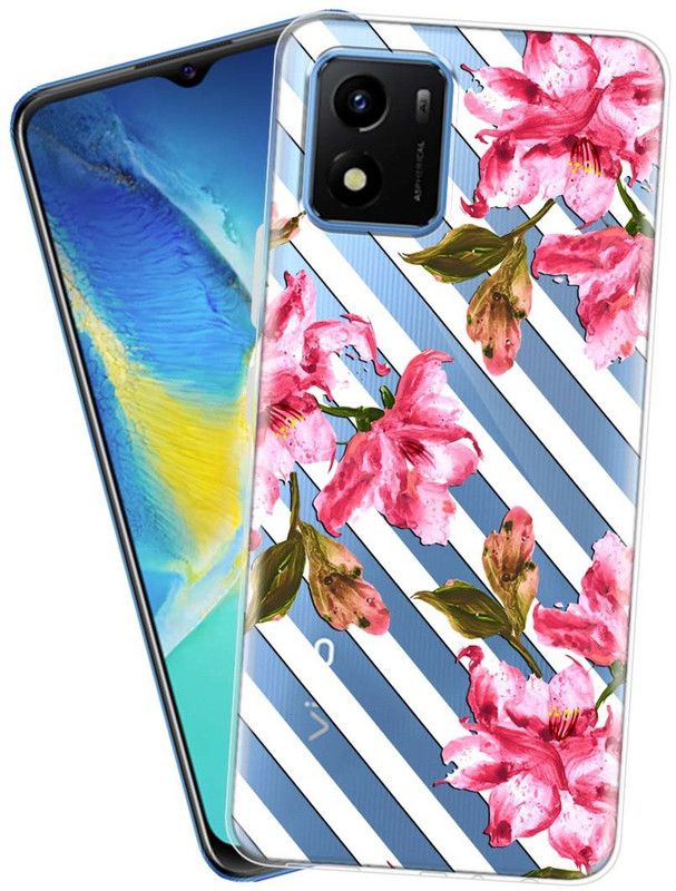 Fashionury Back Cover for vivo Y01  (Multicolor, Grip Case, Silicon, Pack of: 1)