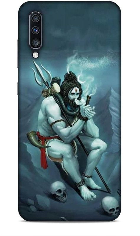 Keviv Back Cover for Samsung Galaxy A70s  (Blue, Hard Case, Pack of: 1)