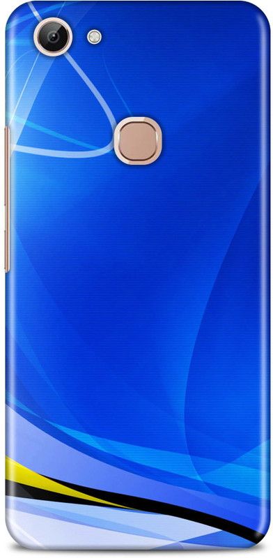 Sankee Back Cover for VIVO 1802  (Blue, Hard Case)