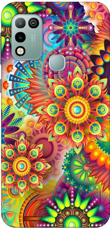 SUPER CASE Back Cover for Infinix Hot 10 Play  (Multicolor, Grip Case, Silicon, Pack of: 1)