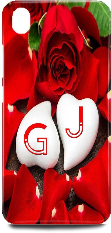 Dimora Back Cover for OPPO A37, A37F,G Loves J Name,G Name, J Letter, Alphabet,G Love J NAME  (Multicolor, Hard Case, Pack of: 1)