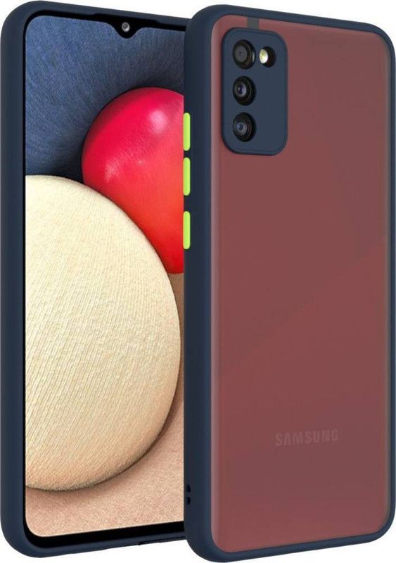 acd Back Cover for Samsung Galaxy F02S  (Blue, Cases with Holder)