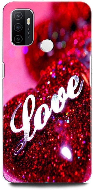 ORBIQE Back Cover for OPPO A33 CPH2137 LOVE, HEART, COUPLE LOVE, RED HEART, LIFELINE  (Multicolor, Hard Case, Pack of: 1)