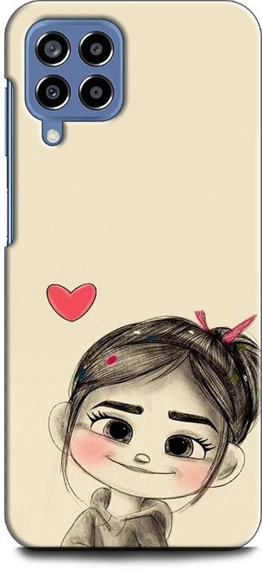 WallCraft Back Cover for SAMSUNG Galaxy M33 5G GIRL, ANIME, CARTOON, LOVE, CUT GIRL  (Multicolor, Dual Protection, Pack of: 1)