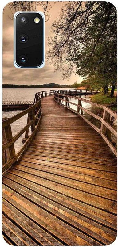 Golden Mask Back Cover for Samsung Galaxy S20 Wooden River Bridge  (Multicolor, Waterproof, Silicon, Pack of: 1)