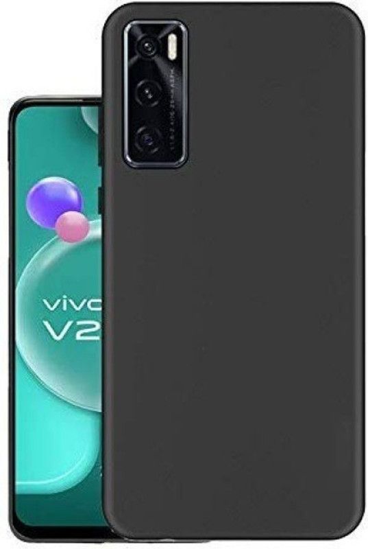 srskt case Back Cover for Vivo V20 SE  (Black, Matte Finish, Pack of: 1)