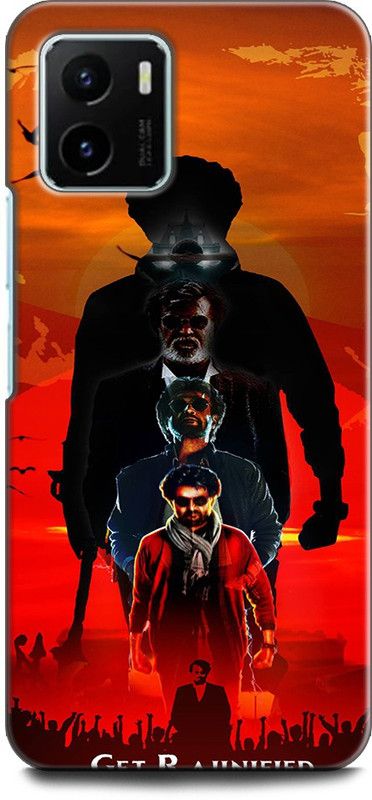 WallCraft Back Cover for Vivo Y15s, V2120 RAJINIKANTH, TAMIL ACTOR, STYLISH STAR, SOUTH STAR  (Multicolor, Dual Protection, Pack of: 1)