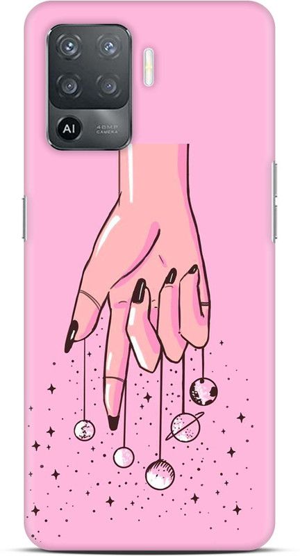 Sankee Back Cover for OPPO F19S/ CPH2223  (Pink, Hard Case)