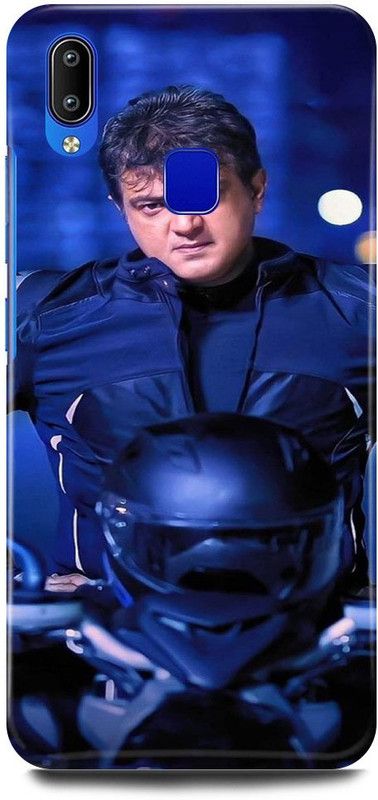 JUGGA Back Cover for Vivo Y95, 1807, VALIMAI, AJITH, SOUTH, HERO, ACTOR  (Blue, Hard Case, Pack of: 1)