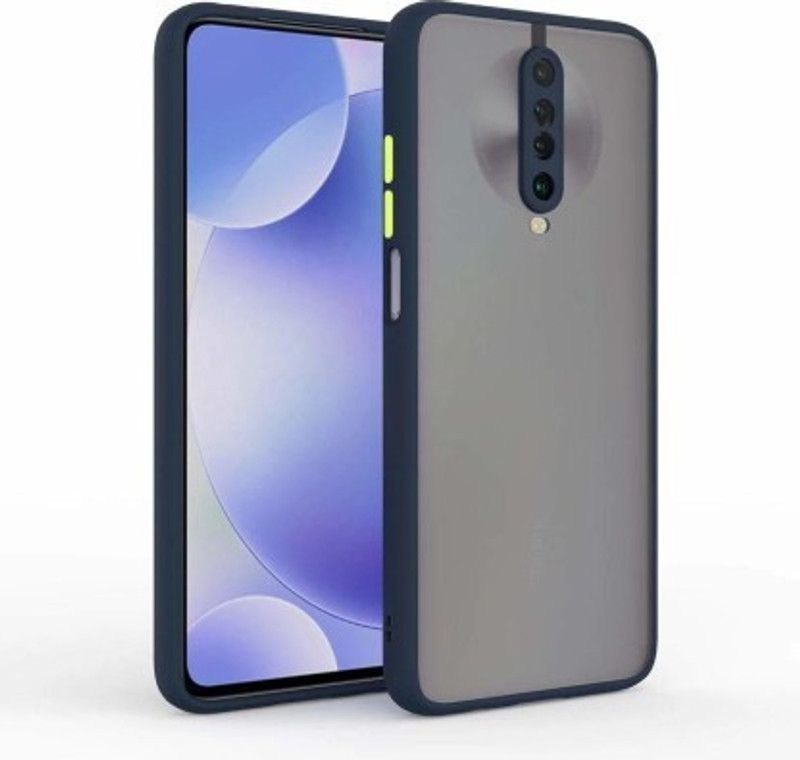 Cermarise Back Cover for Redmi K30  (Blue, Camera Bump Protector, Pack of: 1)
