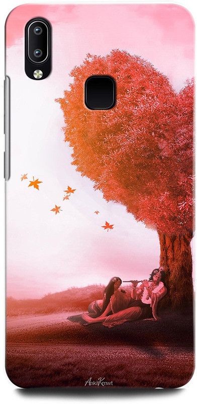 ORBIQE Back Cover for Vivo Y93 1815 KRISHNA, LORD KRISHNA, VASUDEV, GOD, KRISHN KANHIYA, RADHA  (Multicolor, Hard Case, Pack of: 1)