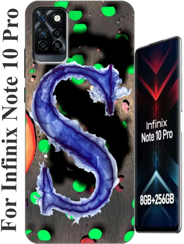 stroxy Back Cover for Infinix Note 10 Pro 2732  (White, Grip Case, Silicon, Pack of: 1)