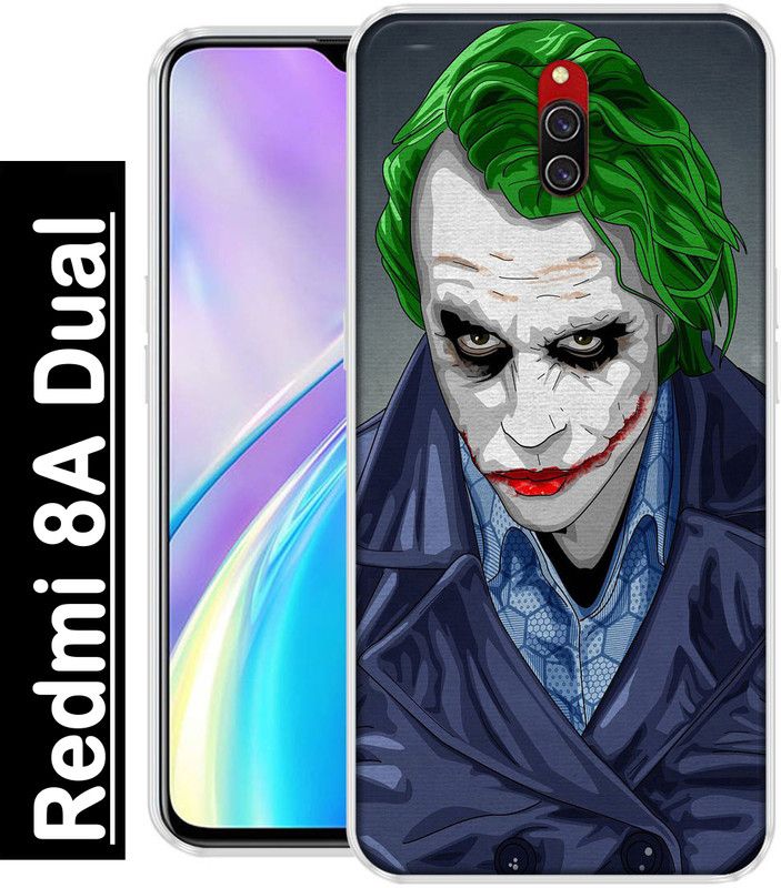 INDIALAND Back Cover for Redmi 8A Dual  (Multicolor, Grip Case, Silicon, Pack of: 1)