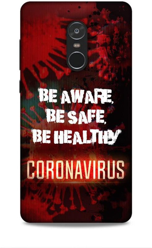MAPPLE Back Cover for Redmi Note 4 (Corona / Virus / Quotation)  (Multicolor, Hard Case)