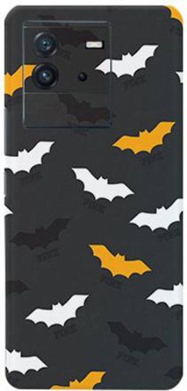 CLAXA Bats At Night Back Skin Guard, Bats At Night, Iqoo Neo 6 5G Mobile Skin  (Bats At Night Skin With Super matte finish)