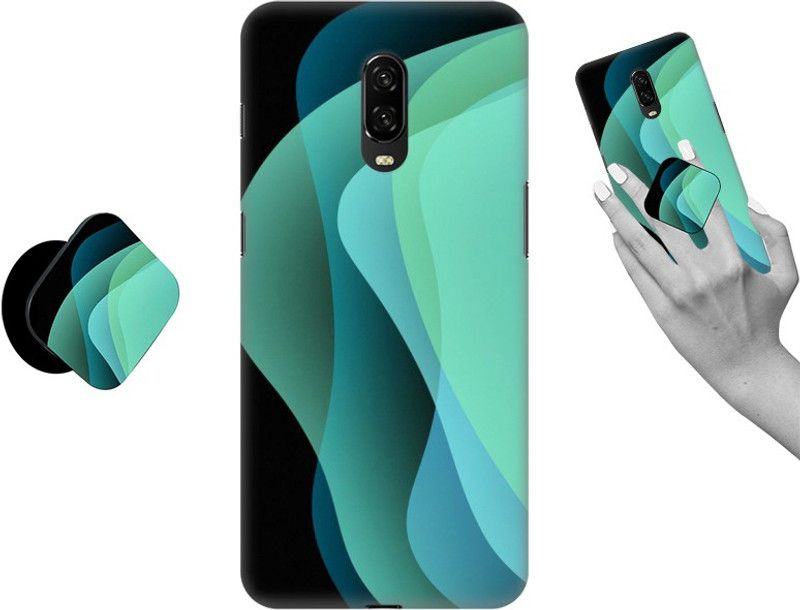 iCopertina Back Cover for OnePlus 6T  (Multicolor, Cases with Holder, Pack of: 1)